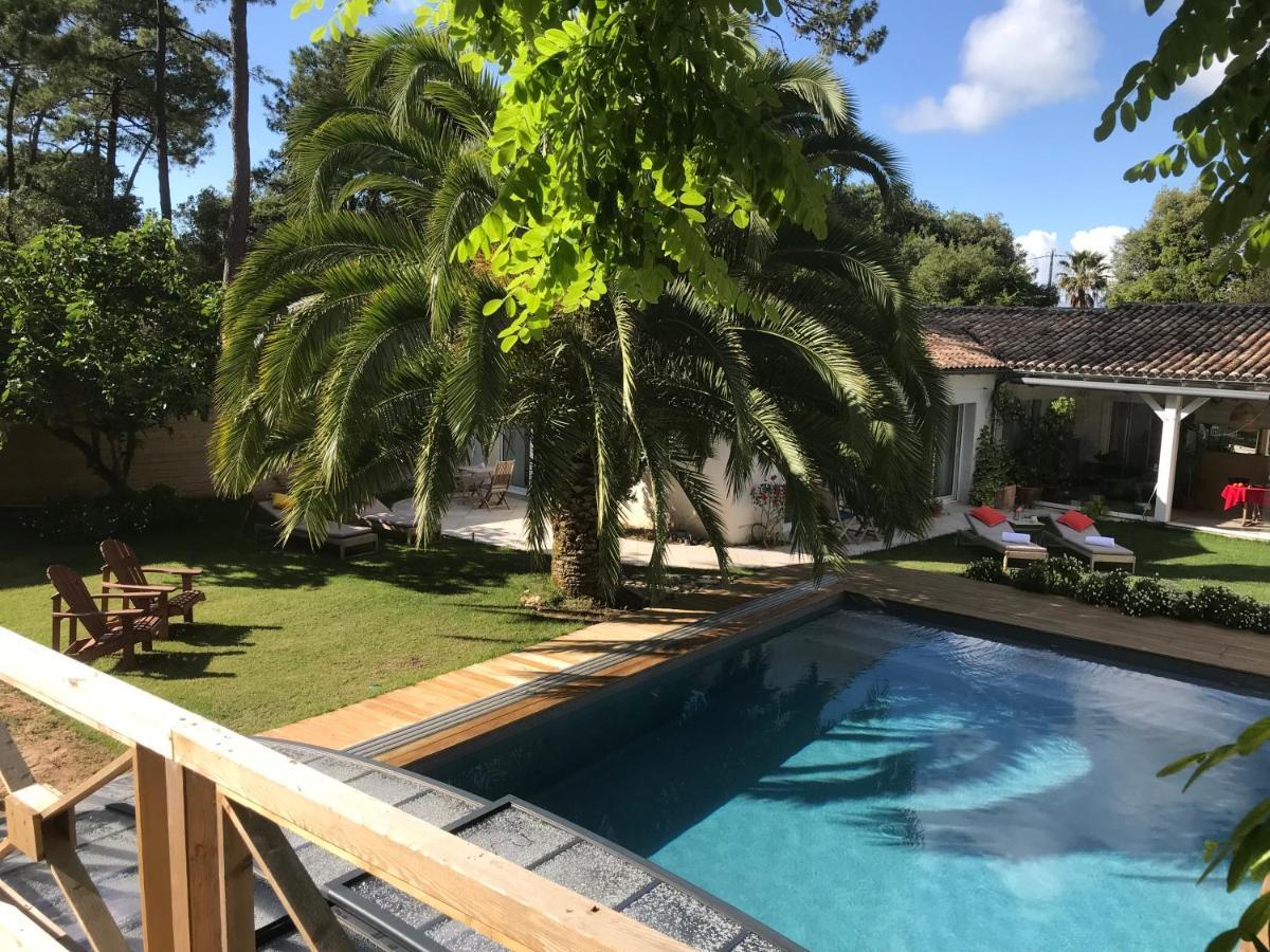 La Maison De La Dune: Beachfront Oasis with Jacuzzi and Heated Pool La Couarde-sur-Mer Exterior photo