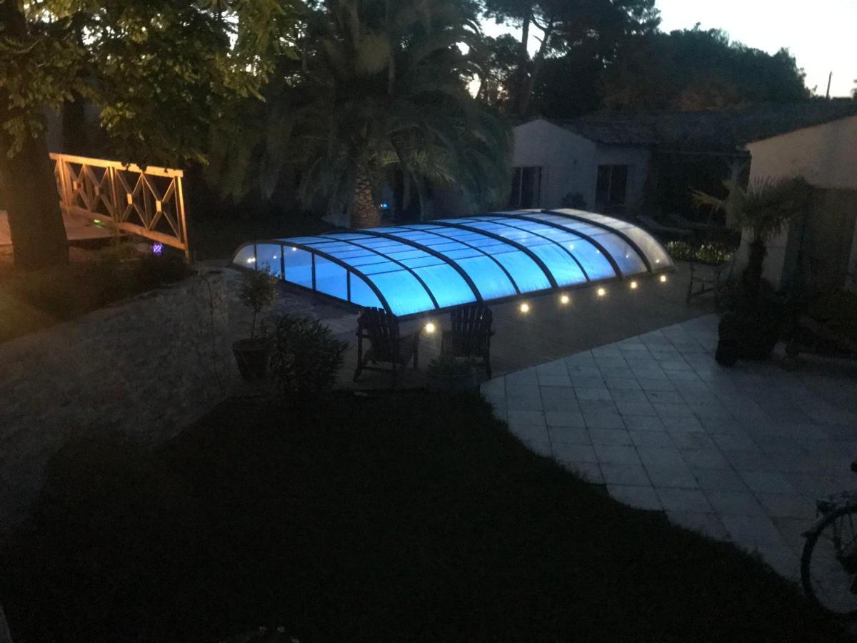 La Maison De La Dune: Beachfront Oasis with Jacuzzi and Heated Pool La Couarde-sur-Mer Exterior photo